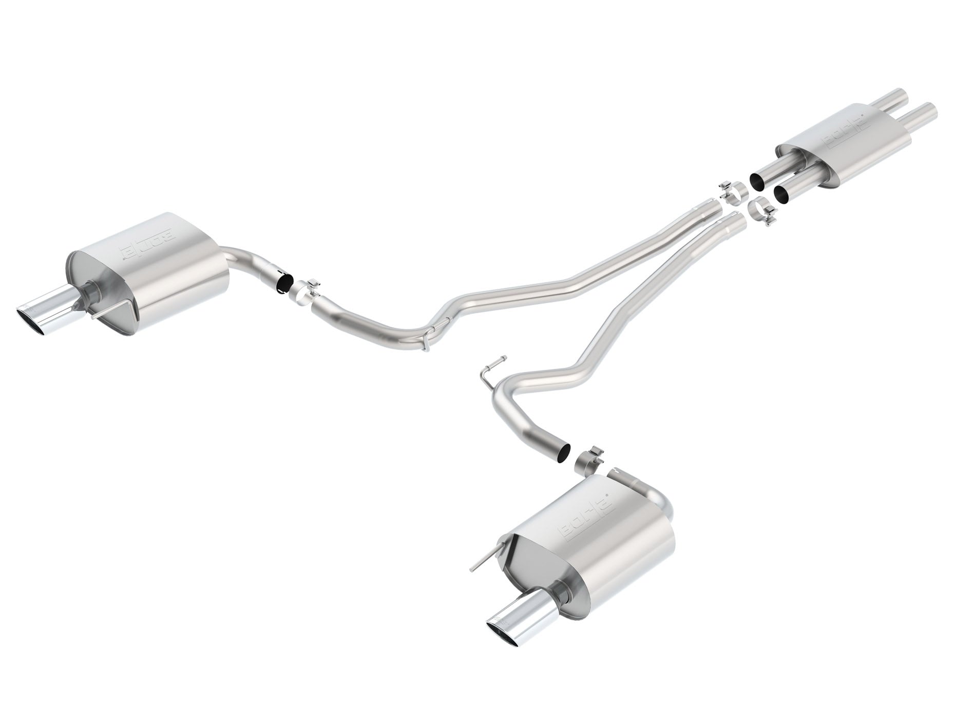 Borla Cat-Back S-Type Performance Exhaust MUSTANG  2015-16#140587