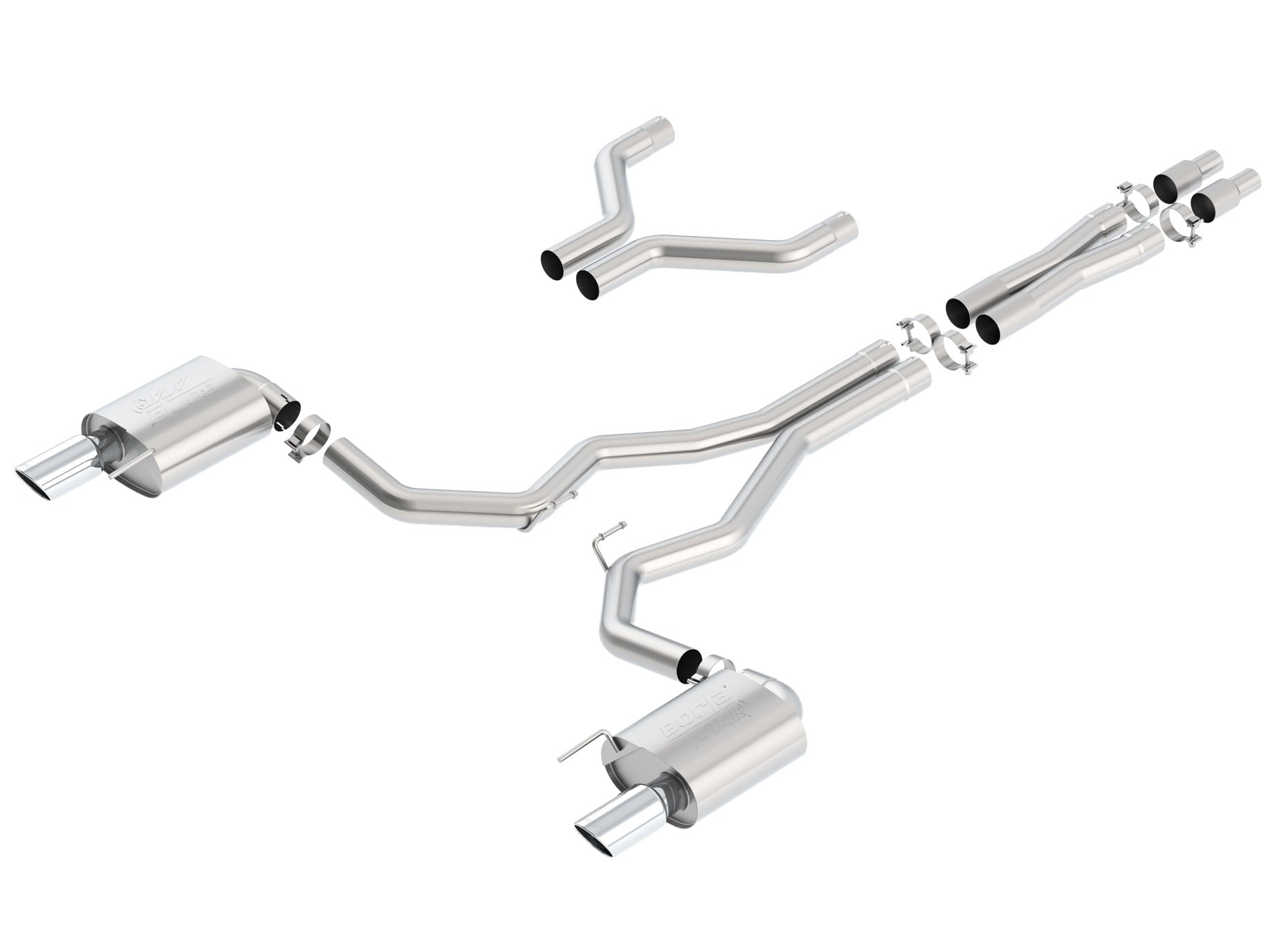 Borla Cat-Back ATAK Performance Exhaust MUSTANG GT 2015-16#140630