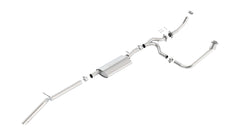 Cat-Back S-Type High-clearance Exhaust for Jeep Wrangler 3.6L 2012-18 | #140634 | Borla - Available from NEMESISUK.COM