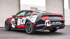 BORLA Cat-Back 'Touring' ECE-Approved Active Exhaust (Polished Tips) for Mustang 5.0L GT 2018-23 | #1014045