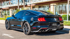 Cat-Back ATAK Exhaust (Carbon Black Tips) for Mustang 5.0L GT 2018-23 | #140743CFBA | Borla - Available from NEMESISUK.COM