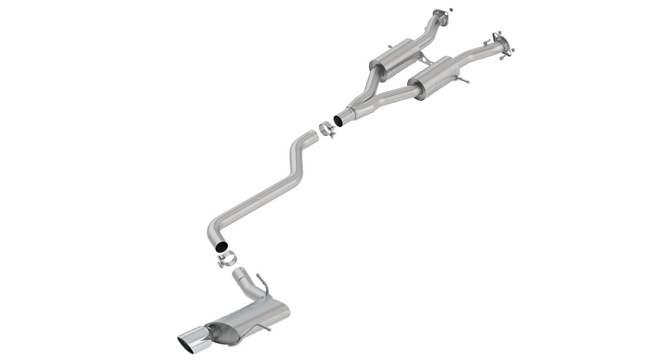 Cat-Back Exhaust for Jeep Grand Cherokee 3.6L 2014-21 | Borla - Available from NEMESISUK.COM 