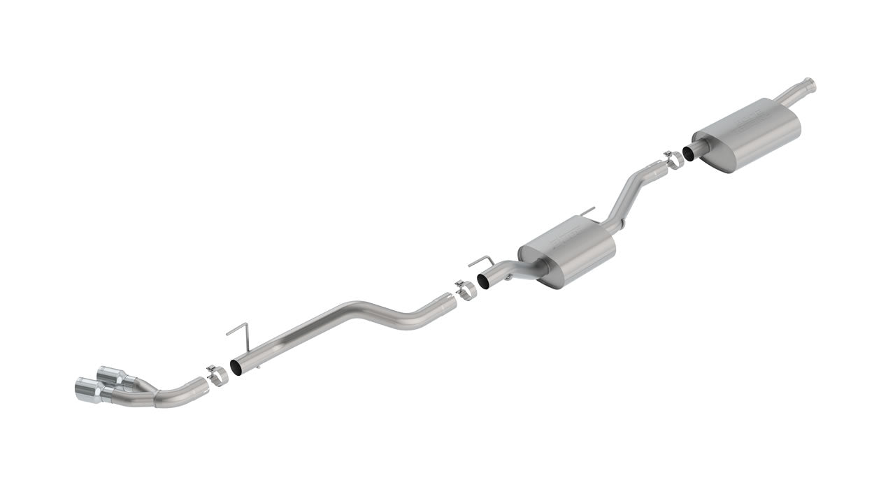 Cat-Back Exhaust for Jeep Gladiator 3.6L 2020+ | Borla - Available from NEMESISUK.COM 