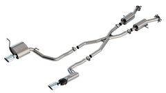 S-Type Cat-Back Exhaust (Polished Tips) for Jeep Grand Cherokee 2014-21 | #140835 | Borla