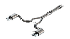 S-Type Cat-Back Exhaust For Mustang GT 2024+ | #140962 Chrome | Borla - Available from NEMESISUK.COM