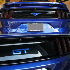 Ford Rear GT Emblem (Ingot Silver) for Mustang 5.0L GT 2015-22 | #EM0005GTIS - Available from NEMESISUK.COM