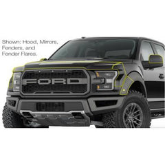 ANCHOR ROOM Paint Protection Vinyl Film (Crystal Clear) for Raptor 2017-20 | #15FR_PP