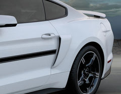 Quarter Panel Side Scoops (Painted) for Mustang 2015-23 | OE | Ford