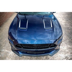 ANCHOR ROOM Hood Accents (Options available) for Mustang 2018-20 | 18FM_HA.  Available from NemesisUK.Com