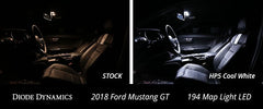 Interior LED Conversion Kit for Mustang 2018-23 | #DD0355-DD0361 | Diode Dynamics - Available from NEMESISUK.COM
