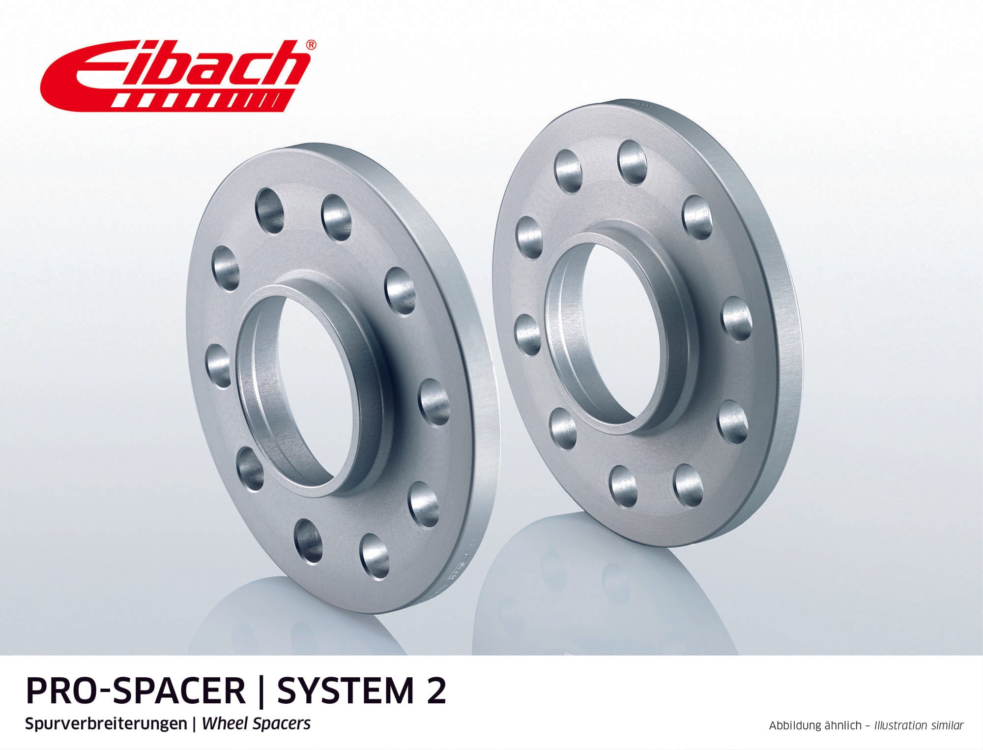 Eibach 18mm Pro-Spacer - Silver Anodized Wheel Spacer BOXSTER 1996-04 #S90-2-18-001