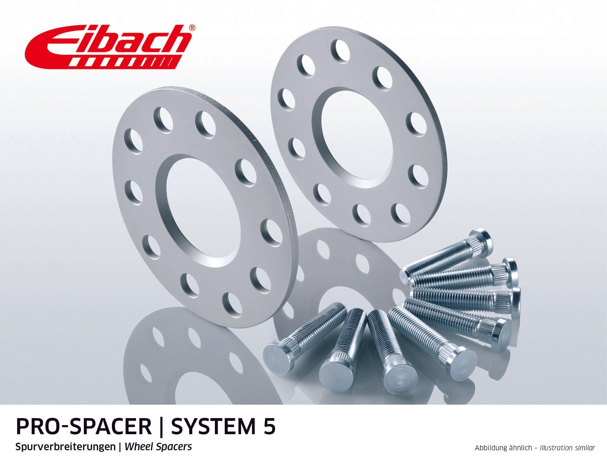 Eibach 5mm Pro-Spacer - Silver Anodized Wheel Spacer IMPREZA  1992-2000 #S90-5-05-028