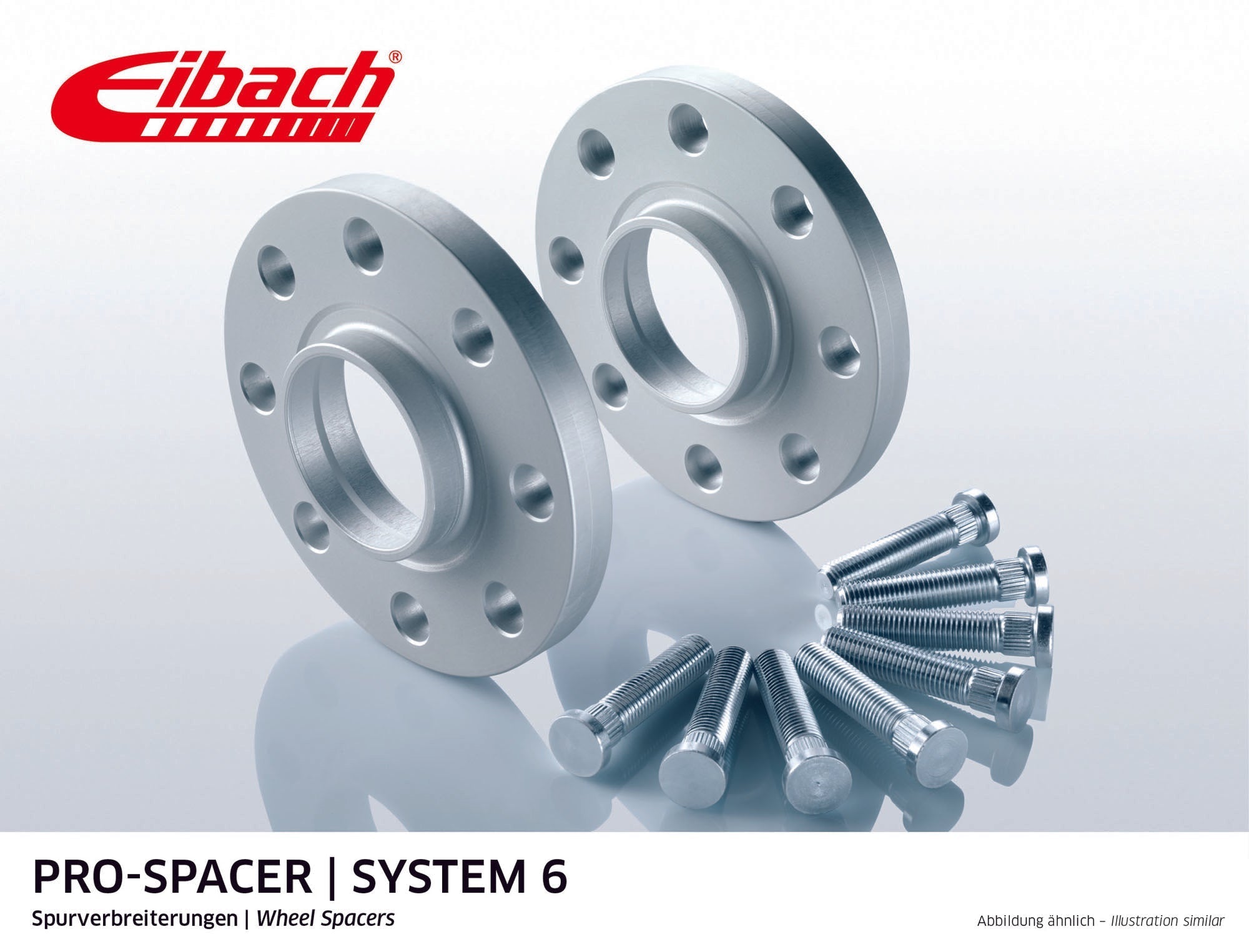 Eibach 12mm Pro-Spacer - Silver Anodized Wheel Spacer IMPREZA  2005-2007 #S90-6-12-002