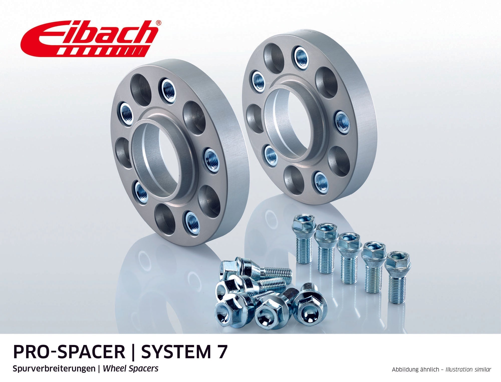 Eibach 21mm Pro-Spacer - Silver Anodized Wheel Spacer 911 2011-on #S90-7-21-001