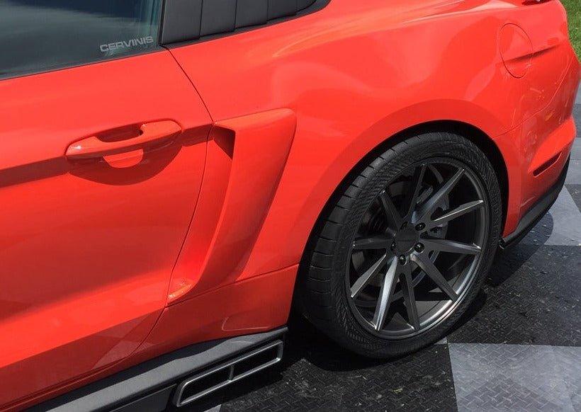 CERVINIS Side Scoops (Unpainted) for Mustang 2015-23 | #4439 - Available from NEMESISUK.COM