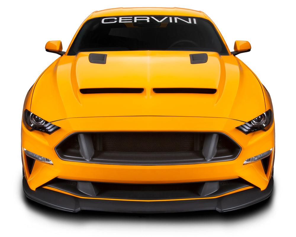 Cervinis Ram Air Hood (Unpainted) for Mustang 2018-23 | #1237 - Available from NEMESISUK.COM