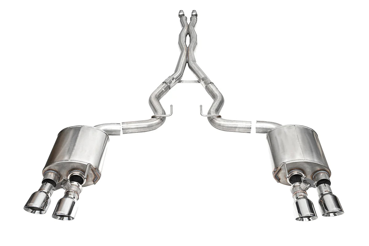 Xtreme Cat-Back Exhaust for Mustang Dark Horse 2024+ | #21265/#21266 | Corsa Performance - Available from NEMESISUK.COM