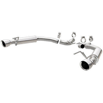 MAGNAFLOW Axle-back 'Competition' Exhaust (Polished Tips) for Mustang 2.3L EcoBoost 2015-22 | #19179 - Available from NEMESISUK.COM