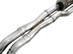 OFG True Dual Cat-Back Exhaust Chrome Silver Tips for RAM 1500 3.0TT | #3015-32530 | AWE Tuning