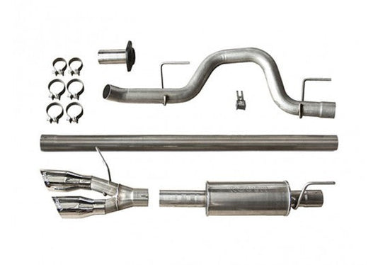 09-14 Ford F150 4.6 5.0 5.4 Catback Dual Exhaust Side Exit Flowmaster 50 Series Side Exit Black Tips 09-14 Ford F150 4.6 5.0 5.4 Catback Dual Exhaust Side Exit Flowmaster 50 Series Side Exit Black Tips