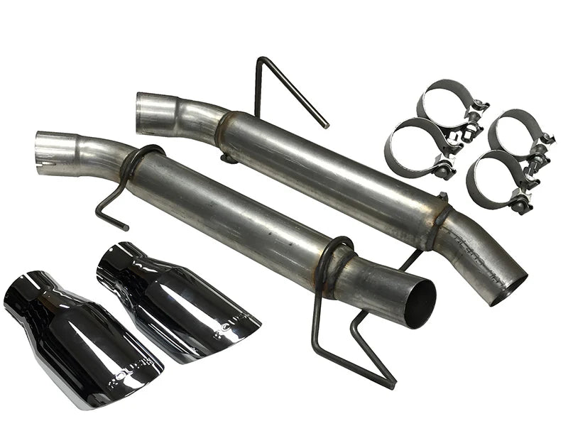 Axle-Back Exhaust for Mustang 4.6L/5.4L 2005-10 | #421915 | ROUSH - Available from NEMESISUK.COM