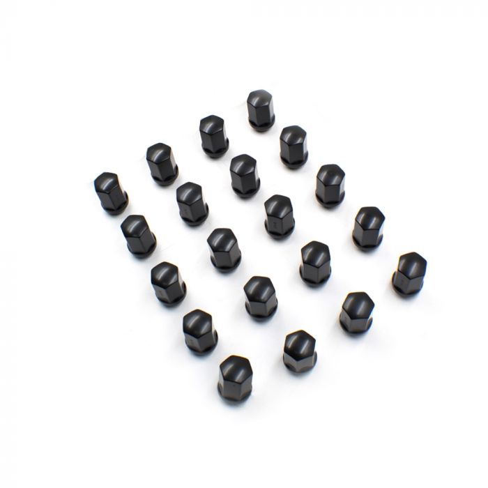 Coyote Wheel Accessories Black Wheel Nut Kit for Mustang 2015-22 | #53K548BLK - Available from NEMESISUK.COM