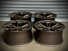 TEN-D Satin Bronze 20x10 & 20x11 (Staggered) Wheel Set for Mustang 2005-23 & 2024+ | Project 6GR