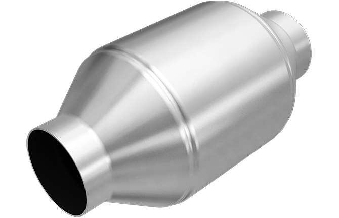 MagnaFlow 2.25in/58mm Universal High Flow Catalytic Converter 200 Cell | #59555 - available from NEMESISUK.COM