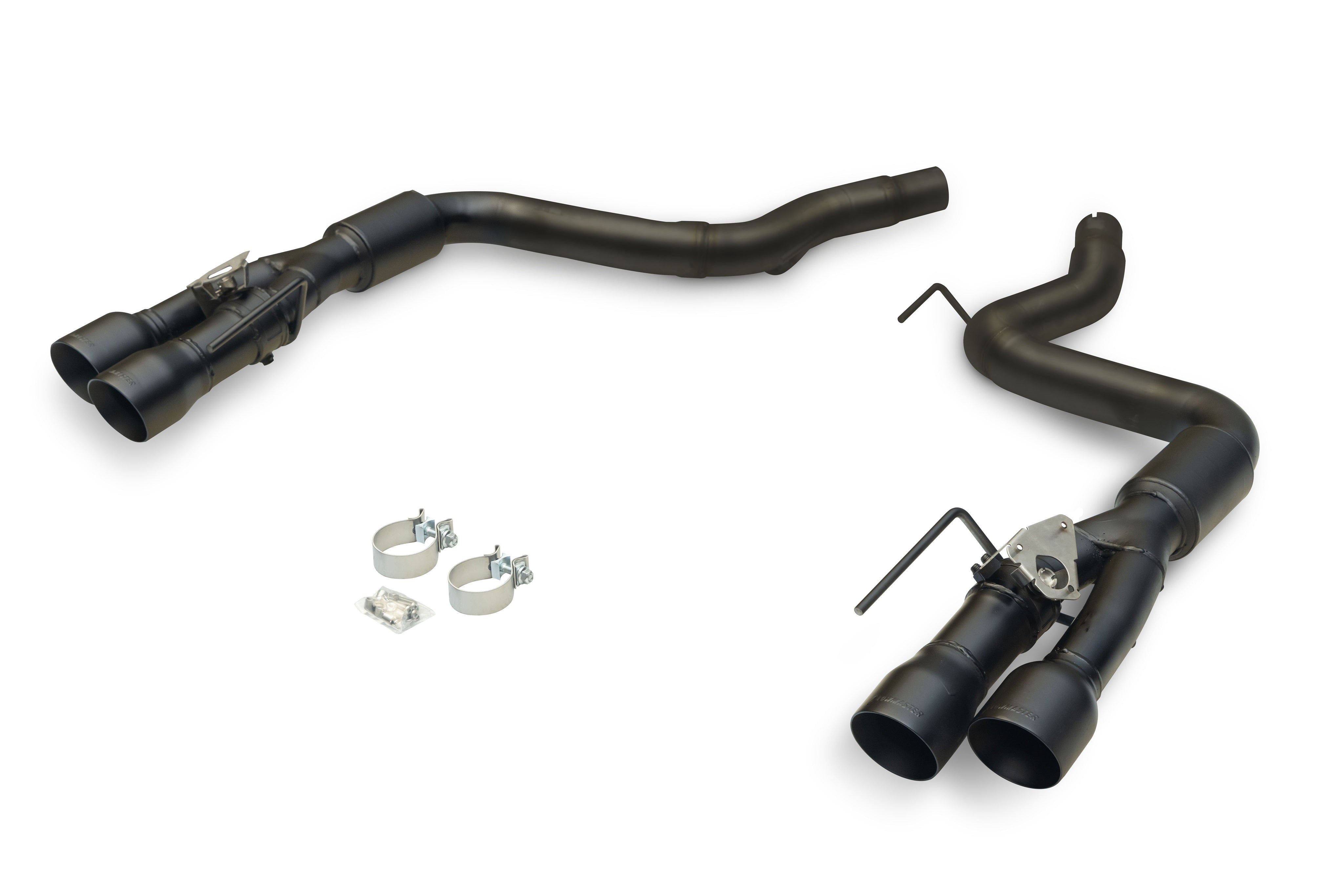 Outlaw Axle-Back Exhaust (Black Tips) for Mustang 5.0L GT 2024+ | #818159 | Flowmaster - Available from NEMESISUK.COM