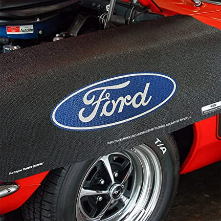 Ford Oval Style Fender Protection Mat | #FG2101 | Fender Gripper - Available from NEMESISUK.COM