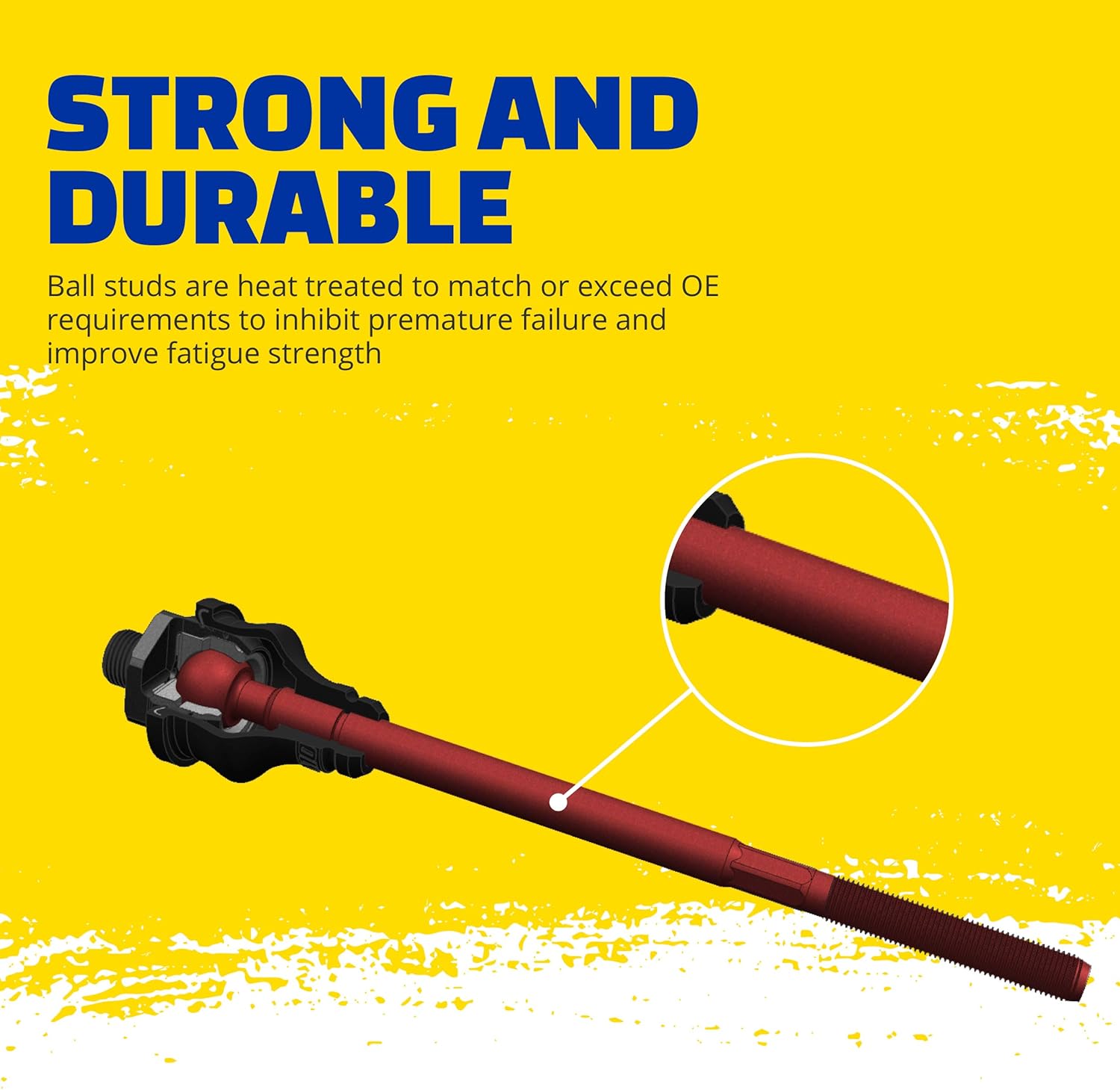 Inner Steering Tie Rod Left / Right for Mustang 2015-23 & 2024+ | #EV801349 | MOOG