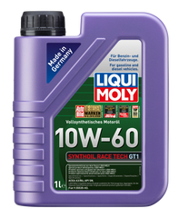 Synthoil Race Tech GT1 10W-60 1LTR & 5ltr for Classic Porsche - 8908/9 | Liqui Moly