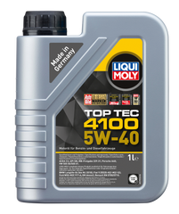 Top TEC 4100 Engine Oil 5W-40 5ltr for Porsche - 9511 | Liqui Moly