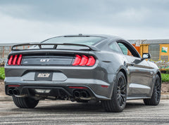 Borla ECE-Approved 'Touring' Cat-Back Exhaust (Black Tips) with Active Valve for Mustang GT 5.0l 2018-20 | #1014046BC - Available from NEMESISUK.COM