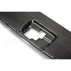 Anderson Composites_AC-CP15FDMU_Mustang 2015on Carbon Fibre Radiator Cover_View3