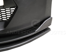ANDERSON COMPOSITES 'GT350 Style' Front Bumper (Fibreglass) for Mustang 2015-17 | #AC-FB15FDMU-GR-GF
