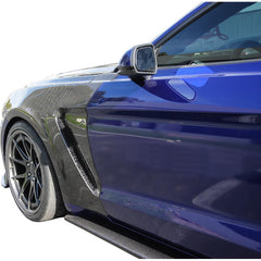 ANDERSON COMPOSITES 'GT350 Style' Front Fenders (Carbon Fibre) for Mustang 2015-17 | #AC-FF15FDMU-GR