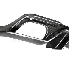 Scratch & Dent ANDERSON COMPOSITES Quad Tip Rear Diffuser (Carbon Fibre) for Mustang 2018-21 | #AC-RL18FDMU-AR