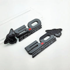 Howling Coyote S550 Style 5.0L Wing Emblems for Mustang 2015-23 & 2024+ | #85101-11 | AMP