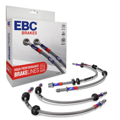 Stainless Steel Brake Lines from EBC Brakes - Available from NEMESISUK.COM