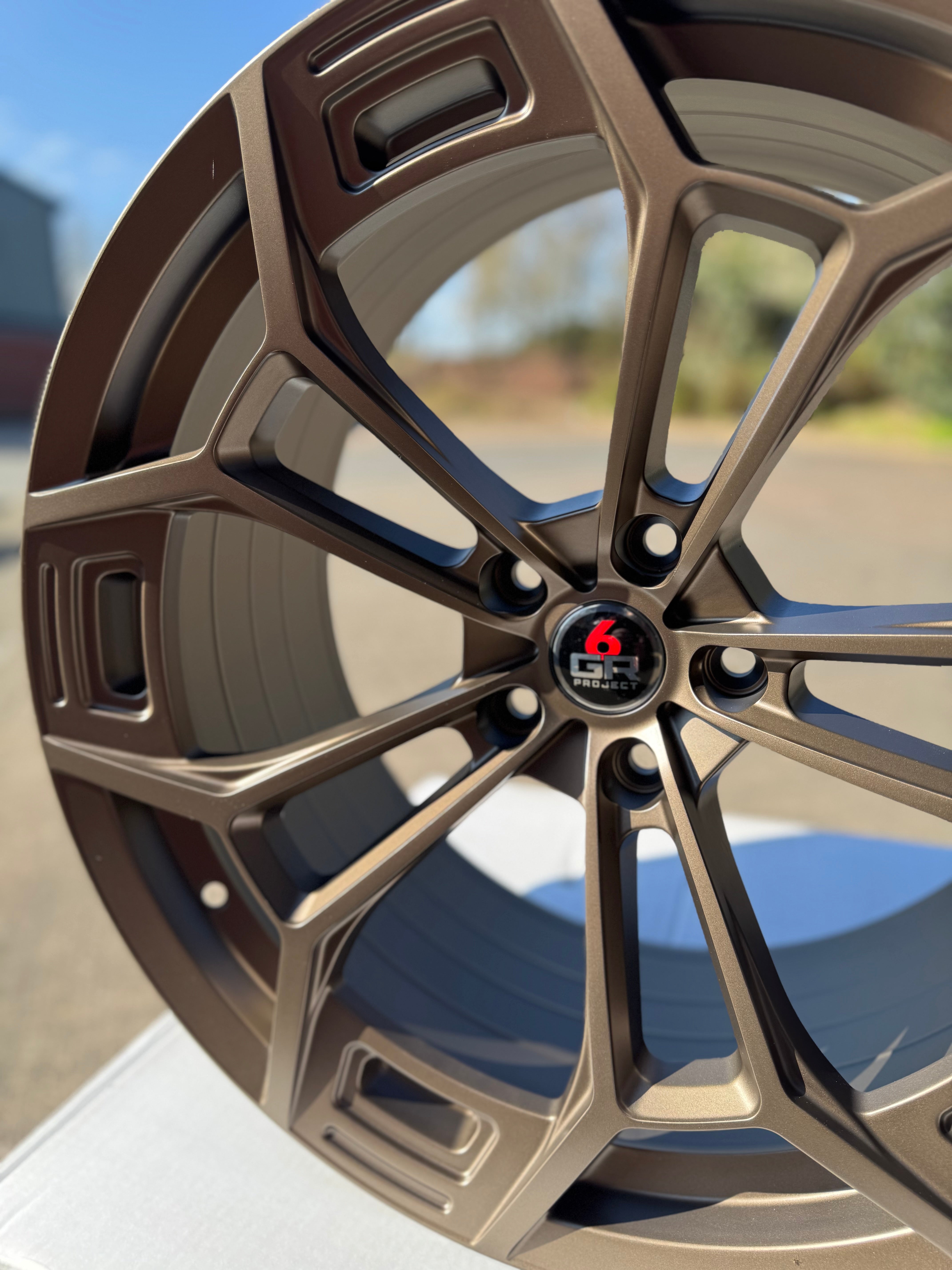 TEN-D Satin Bronze 20x10 & 20x11 (Staggered) Wheel Set for Mustang 2005-23 & 2024+ | Project 6GR