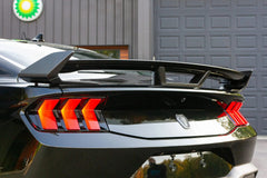 Dark Horse Handling Pack Style Rear Spoiler w/Gurney Flap for Mustang 2024+ | NEM-MU-S650-TPRS | Nemesis UK - Available from NEMESISUK.COM