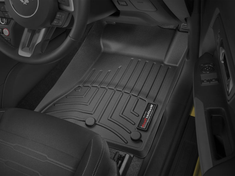 Ford Mustang S550 & S650 Floor Liner Car Mats Fits Years 2015-23 & 2024+ from WeatherTech #4412101