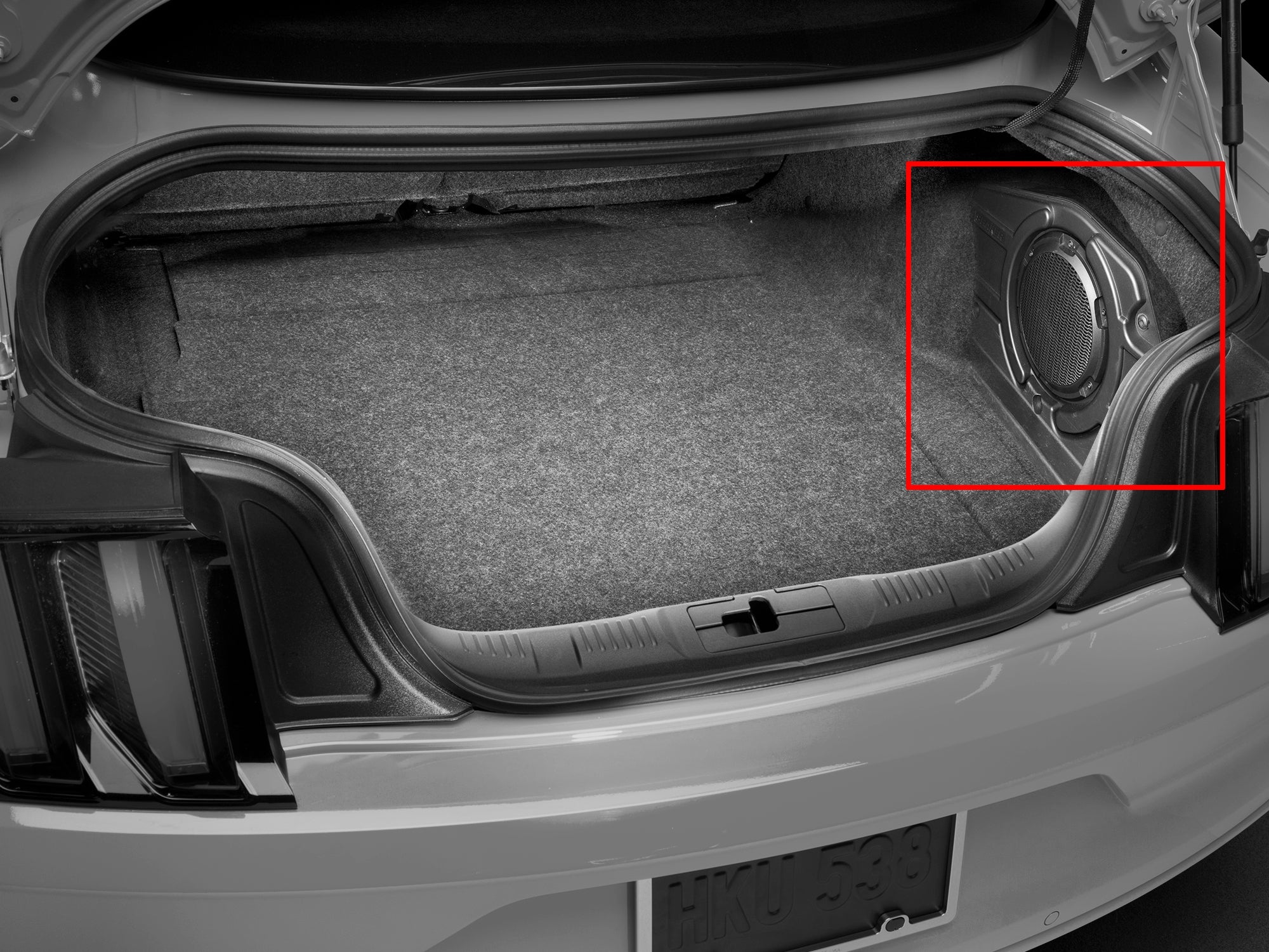 Ford Mustang Boot Liner Fits Years 2015-23 from WeatherTech #40829 40727