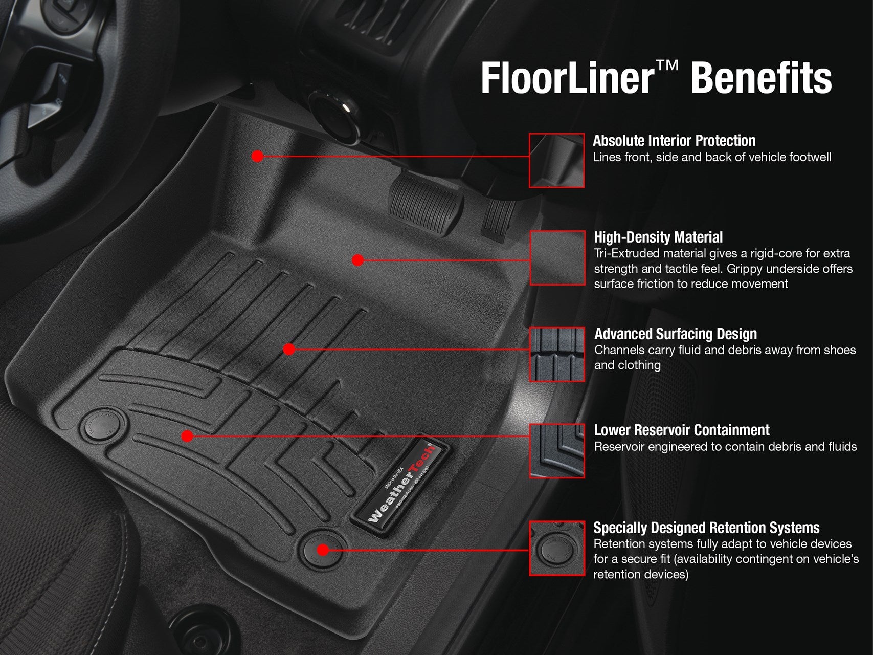 FloorLiner | WeatherTech - Available from NEMESISUK.COM