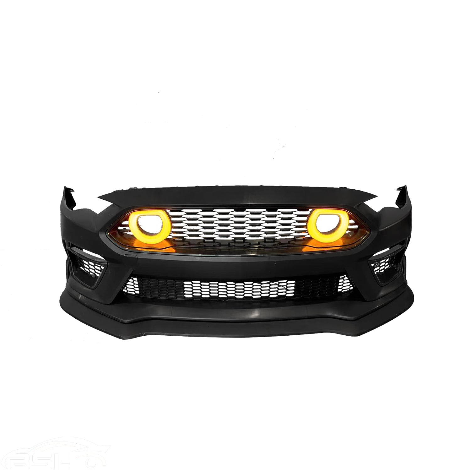 Mach 1 Style Front Bumper for Mustang 2018-23 | #KT-MUST-095-1 | AMPP