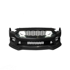 Mach 1 Style Front Bumper W/WO LED Grille for Mustang 2018-23  | #KT-MUST-095-1 | AMPP