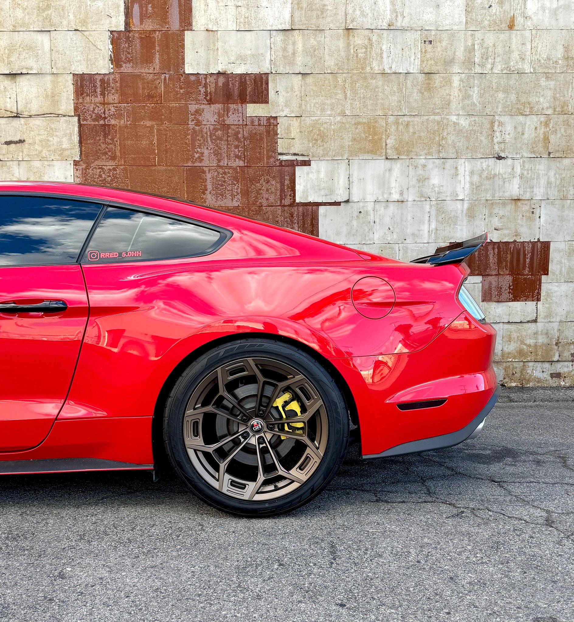 TEN-D Satin Bronze 20x10 & 20x11 (Staggered) Wheel Set for Mustang 2005-23 & 2024+ | Project 6GR