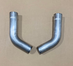 ARH 3" Catless Connection Pipes L&R for ARH Headers Only | 2011-14 Mustang GT500  | #MTSH5-13300ELBOWSNC