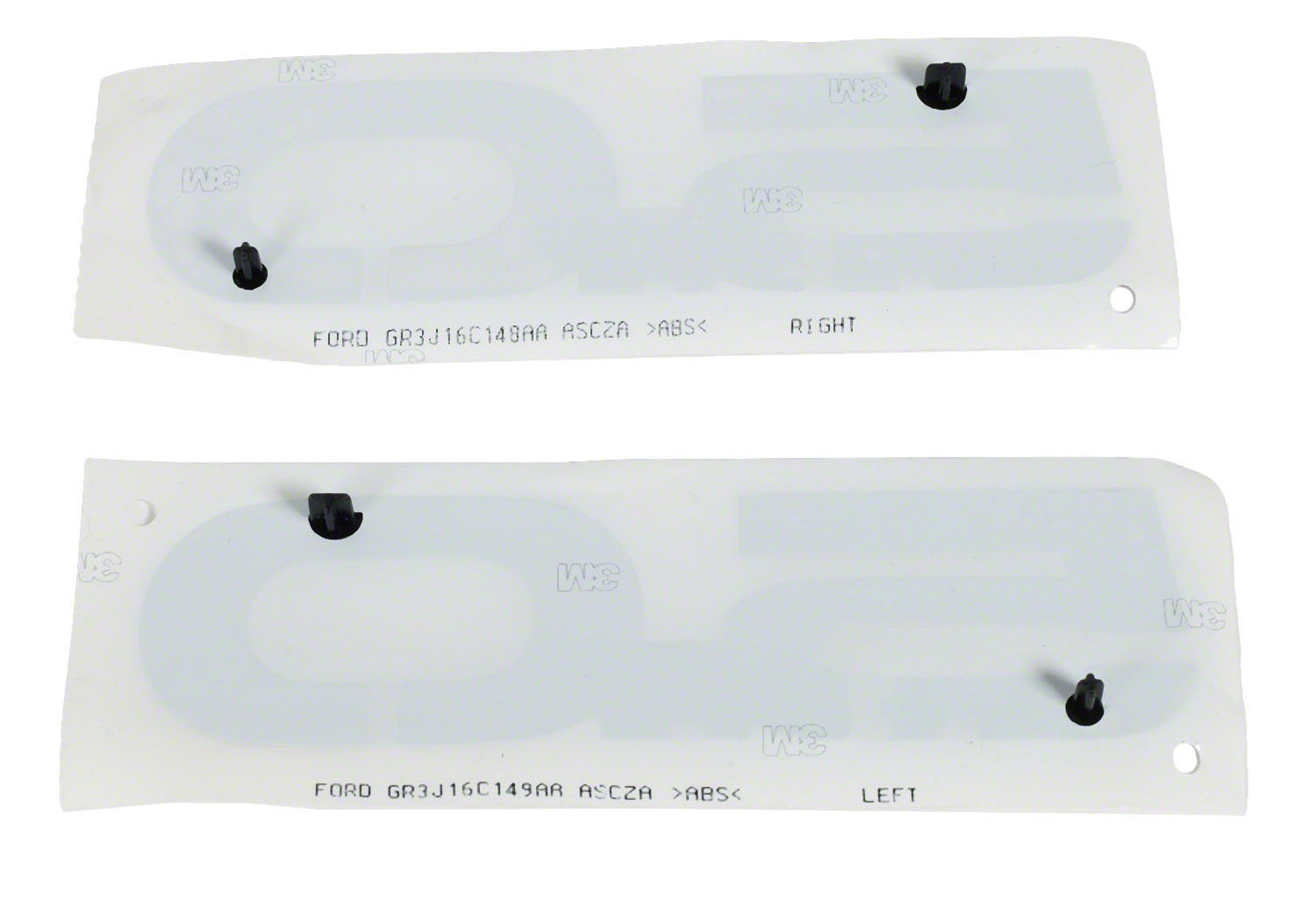 Gloss Black 5.0 Wing Emblems (Pair) for Mustang GT 2015-23 | M-1447-M50AB | Ford Performance